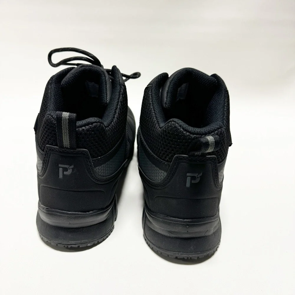 Propet Seeley Composite Toe Work Boot Men's Seeley Hi Size 10 X 3E Grey Black S3